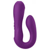 Jimmyjane Reflexx Rabbit 1 Dual-Motor Silicone Vibrator for Women - G-Spot and Clitoris Pleasure - Lavender