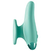 Jimmyjane Silicone Clitoral Vibrator - Form 2 Gripp Green Rechargeable Finger-Held Pleasure Stimulator (Model: Gripp) for Women and Couples - Adult Naughty Store