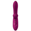 Introducing the Jimmyjane Rabbit Solis Vibrator Model RSV-300 for Women - Clitoral and G-Spot Stimulation in Rose Gold - Adult Naughty Store