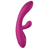 Introducing the Jimmyjane Rabbit Solis Vibrator Model RSV-300 for Women - Clitoral and G-Spot Stimulation in Rose Gold - Adult Naughty Store