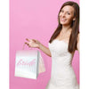 Little Genie Bride Veil Gift Bag for Adults White Wedding Bachelorette Party Bag