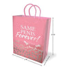 Little Genie Same Penis Forever Gift Bag Bachelorette Party Luxury Paper Bag in Pink