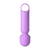 Maia Toys Dolly Purple Silicone Mini Wand Rechargeable - Powerful 10 Function Mini Wand Massager for Women's Pleasure - Adult Naughty Store