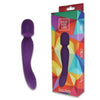 Wild Pop Vibe Dual Wand Purple - Adult Naughty Store