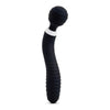 NU Sensuelle Nubii Lolly Wand Massager Vibrator - Powerful Rechargeable Sex Toy for Couples - Men and Women - Palm Size - Black