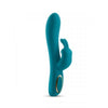 NS Novelties Obsessions Hera NSN-0274-18 Dark Green Rabbit Vibrator for Her G-Spot Intense Pleasure - Adult Naughty Store