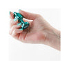 NS Novelties Rear Assets Petite Teal Aluminum Butt Plug - Sensual Pleasure for Him and Her - Adult Naughty Store