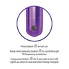 Nasstoys Secret Lover Rechargeable Slimline Vibrator - Model 2023 - Purple - For Women - Intense Pleasure Experience - Adult Naughty Store