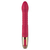 Nasstoys Goddess Thrusting Delight Red Dual Stimulating Rechargeable G-Spot and Prostate Vibrator - Adult Naughty Store