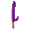 Nasstoys Goddess Thrusting Delight Purple Rabbit Style Vibrator - Model 2023 - Dual Stimulating Sex Toy for G-Spot and Prostate Stimulation - Adult Naughty Store