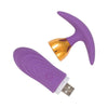 Introducing the Beat Magic Power Plug Purple - The Ultimate Remote-Controlled Pleasure Device for Backdoor Bliss