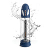 Max Boost Pro Flow Blue/Clear Rechargeable Power Pump for Men - Enhanced Performance and Confidence (Model: PD325025)