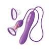 Fantasy For Her Oral Sex & Internal Stimulation Vibrator - Her Ultimate Pleasure Max Purple - Women - Clitoral, Labia, and G-spot Stimulation