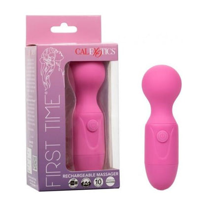 First Time Massager Pink Rechargeable