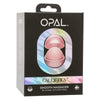 California Exotic Novelties Opal Smooth Massager SE-0008-70-3 - Rechargeable Vibrating Silicone Palm Size Massager for Women - Pink - Adult Naughty Store