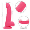 Neon Silicone Studs 6in Pink - Adult Naughty Store