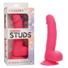 Neon Silicone Studs 6in Pink - Adult Naughty Store