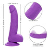 Neon Silicone Studs 6in Purple - Adult Naughty Store