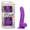 Neon Silicone Studs 6in Purple - Adult Naughty Store