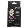 California Exotic Novelties Jewel Large Amethyst SE-0438-25-3 Anal Plug for Women in Purple - Luxurious Intimate Pleasure - Adult Naughty Store