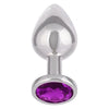 California Exotic Novelties Jewel Large Amethyst SE-0438-25-3 Anal Plug for Women in Purple - Luxurious Intimate Pleasure - Adult Naughty Store