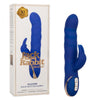 California Exotic Novelties Wave Motion Rabbit Vibrator Jack Rabbit Signature SE060965 Female Clitoral and G-Spot Toy Blue