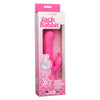 California Exotic Novelties Jack Rabbit Elite Beaded G Rabbit SE-0615-20-3 Luxury Silicone Rechargeable Vibrating G-Spot and Clitoral Stimulator - Pink - Adult Naughty Store