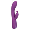 California Exotic Novelties Silicone Jack Rabbit Elite Warming Rabbit Vibrator SE-0615-30-3 | Female Pleasure | Luxurious Purple - Adult Naughty Store