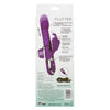 California Exotic Novelties Enchanted Flutter Purple Rabbit Vibrator - Model E-0649-45-3 - Women's G-Spot and Clitoral Stimulator