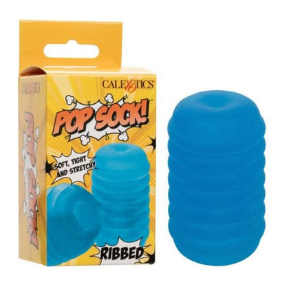 Pop Sock! Ribbed Blue - Adult Naughty Store