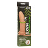 California Exotic Novelties Performance Maxx Thick Dual Penetrator Ivory Beige - Rechargeable Vibrating Prostate and G-Spot Stimulator for Men and Women