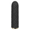 California Exotic Novelties Raven Quilted Seducer Black Vibrator - Model SE-2801-10-3 - For Women - Intense Pleasure for Clitoral Stimulation - Adult Naughty Store