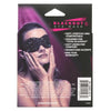 Radiance Blackout Eye Mask - Sensual Black Rhinestone Blindfold for Unisex Sensory Pleasure - Model: SKUSE300015 - Adult Naughty Store