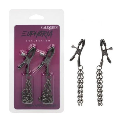 Euphoria Chain Nipple Clamps - Adult Naughty Store