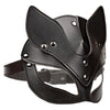 California Exotic Novelties Euphoria Collection Cat Mask SE-3100-25-3 | Unisex BDSM Wearable Mask for Sensory Play | Black
