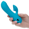 California Dreaming Sunset Beach Seducer Blue Rabbit Vibrator - Model E-4349-26-3 - Female Clitoral and G-Spot Stimulator - Sky Blue - Adult Naughty Store