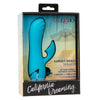 California Dreaming Sunset Beach Seducer Blue Rabbit Vibrator - Model E-4349-26-3 - Female Clitoral and G-Spot Stimulator - Sky Blue - Adult Naughty Store