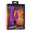 Introducing the California Dreaming Manhattan Beach Marvel Purple Rabbit Vibrator SE-4349-28-3 for Her Ultimate Pleasure - Adult Naughty Store