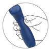 Cashmere Satin G Blue Silicone G-Spot Vibrator SE-4364-1 - Women's Pleasure Toy - Adult Naughty Store