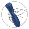 California Exotic Novelties Cashmere Silk Duo Vibrator - Model CS-2001 - Dual Motor G-Spot and Clitoral Stimulation - Blue - Adult Naughty Store