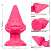 California Exotic Novelties Naughty Bits Anal Gnome Butt Plug - Model SE441042 - Unisex Silicone Pleasure Toy - Pink - Adult Naughty Store