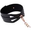 Sportsheets S&M Brat Collar & Leash - Exquisite Rose Gold Bondage Restraint Set for Couples, Men, and Women - Model 2023 - Intensify Pleasure in Style - Adult Naughty Store