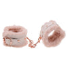 Peaches N Creame Fur Handcuffs - Adult Naughty Store