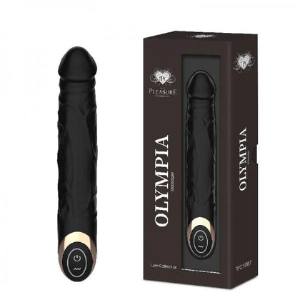 Olympia Liquid Silicone Vibe Black - Adult Naughty Store