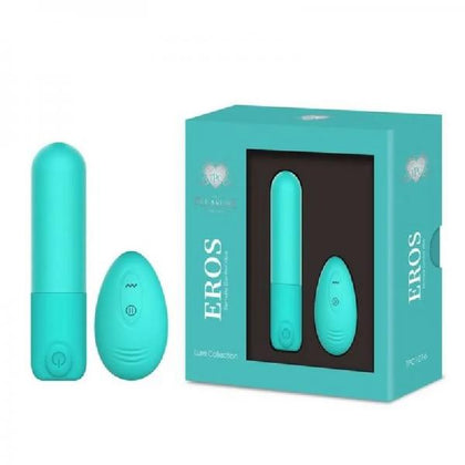 Eros Ultra Bullet W/ Remote Teal - Adult Naughty Store