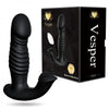 Vesper Multi Function Vibe W/ Remote Black - Adult Naughty Store