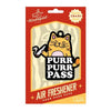 Wood Rocket Purr Purr Pass Air Freshener - Green Grass Scent - Hanging Car Air Freshener for Adults - Adult Naughty Store