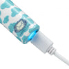 Cloud 9 Novelties 420 Slim Vibe White/Blue Bullet Vibrator - Model 420 Stubby Vibe for Women - G-Spot Stimulation - White/Blue Cloud