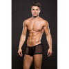 Envy Modern Fishnet Trunk Black S/M Men's Sexy Roleplay Underwear - Model 2024 - Black