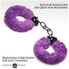 Master Series Cuffed In Fur Furry Handcuffs Purple